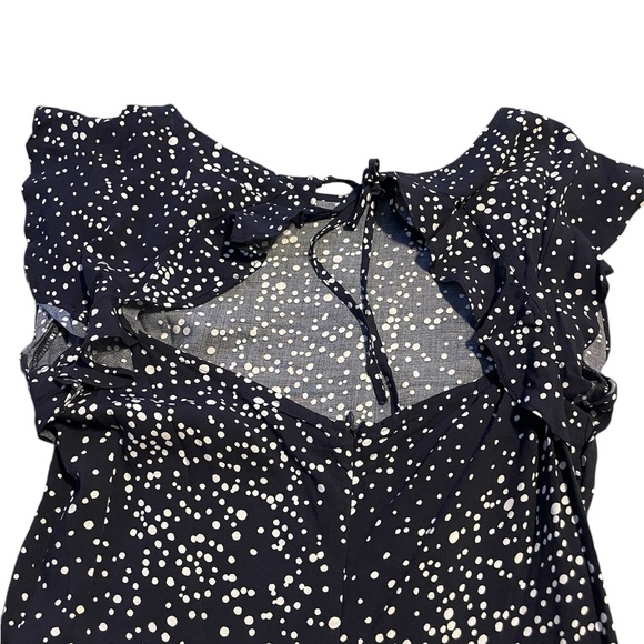 Cupcakes and Cashmere blue and white dot dress - Picture 7 of 8